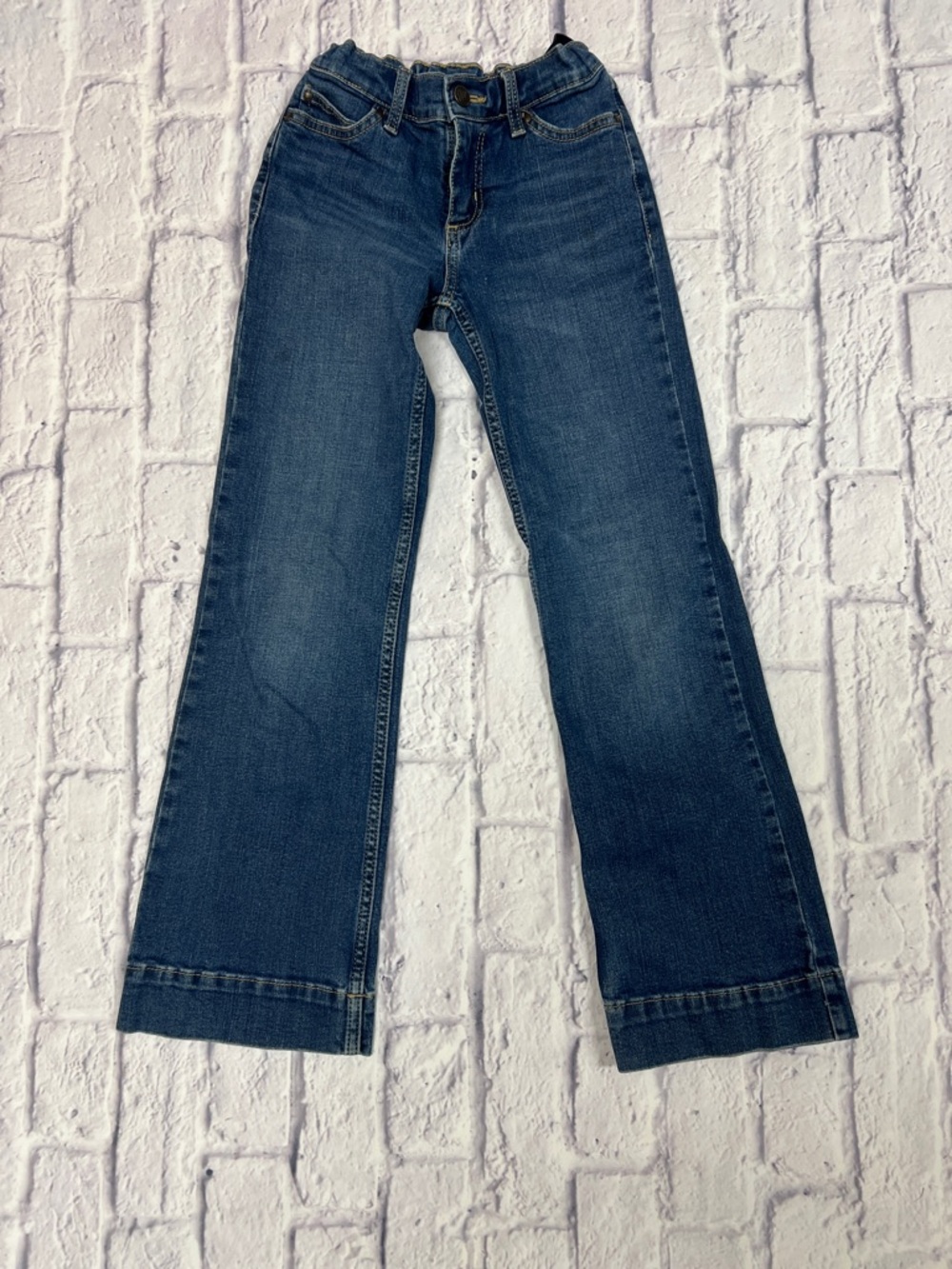 Wrangler Women's Dark Blue Wide Leg Jeans